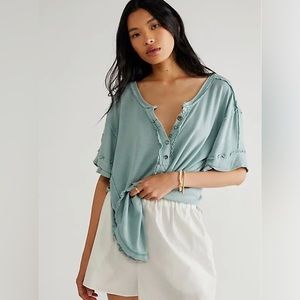 Free People Heritage Henley Tee